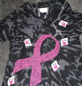 Uniform Advantage breast cancer scrub top